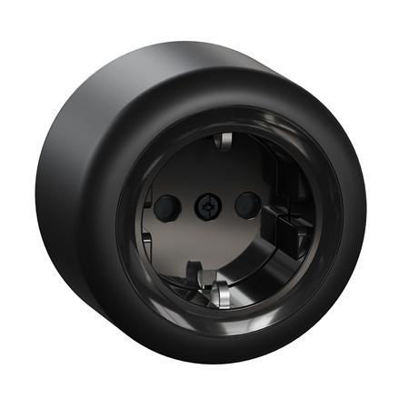 Vägguttag utv Ren 1-v J skr Sv