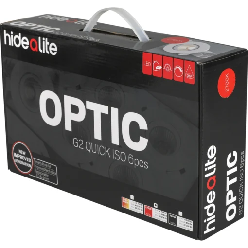 Hide-a-lite Optic G2 Quick ISO 6-pack 2700k